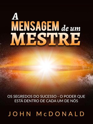 cover image of A Mensagem de um Mestre (Traduzido)